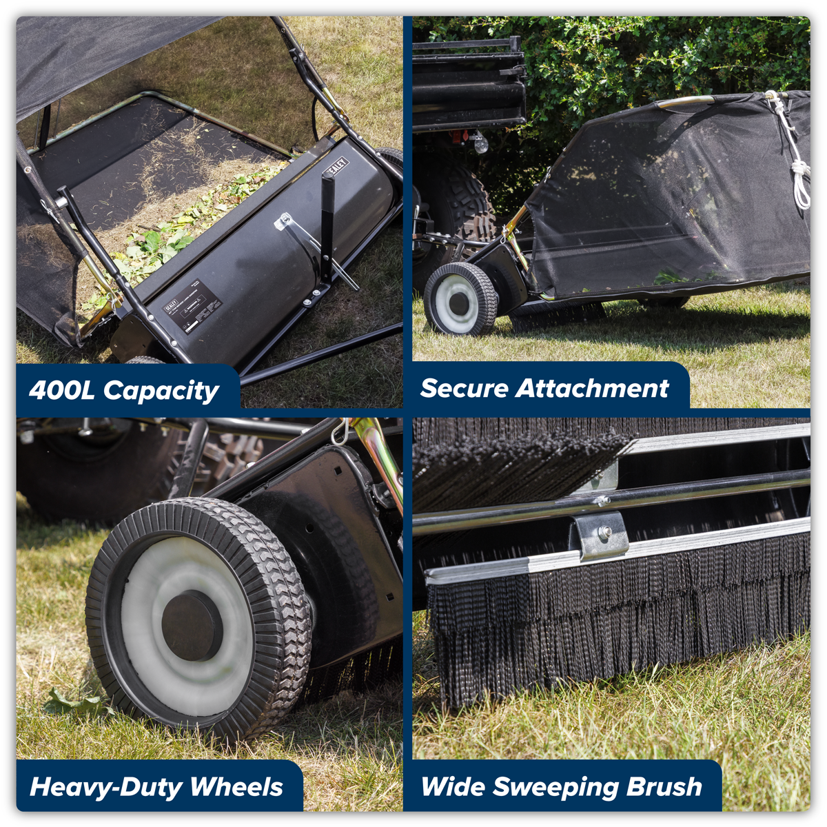 Sealey SLS42T 42" Tow-Behind Lawn Sweeper - additional view 5