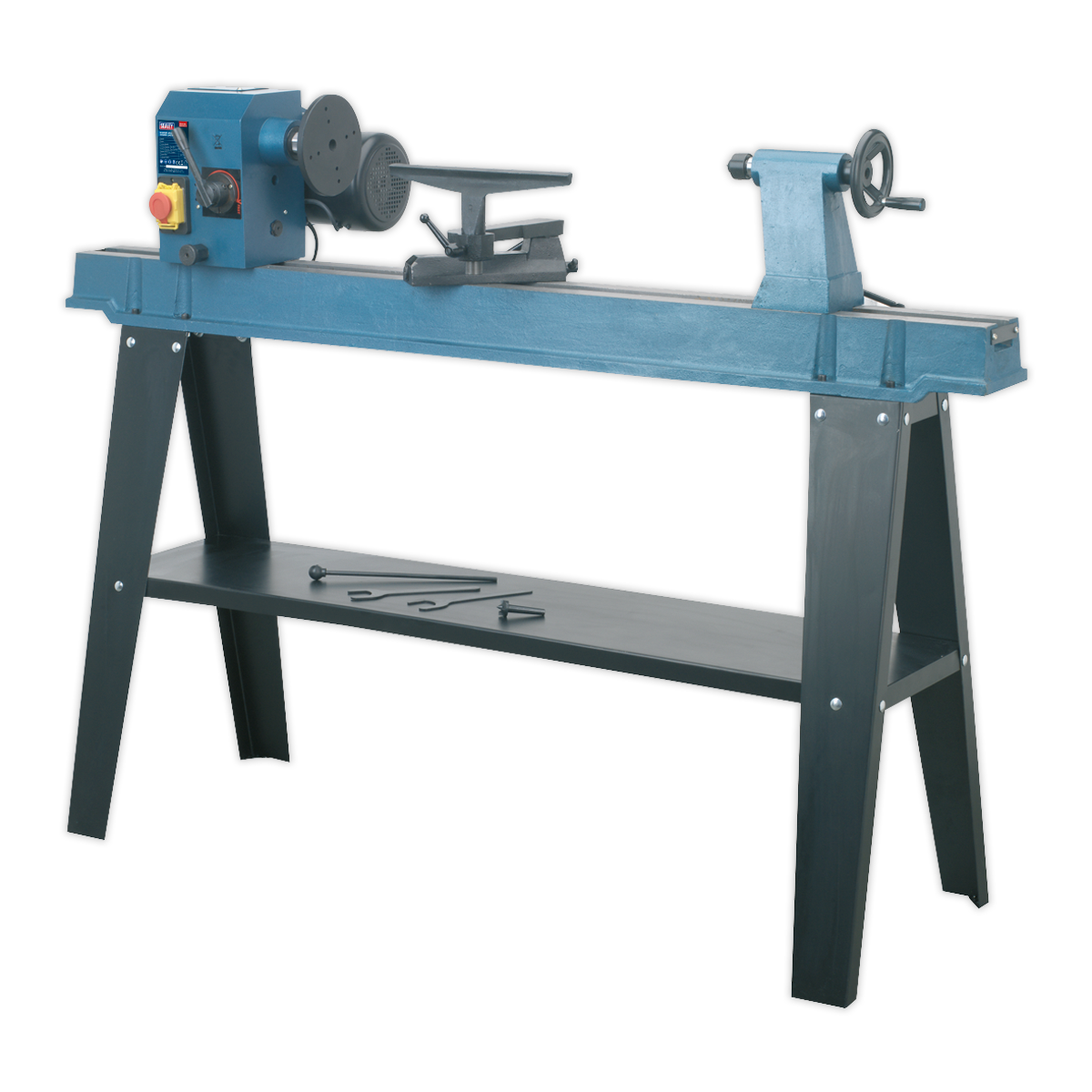 Sealey SM1100 Wood Lathe 10-Speed 1100mm Centres