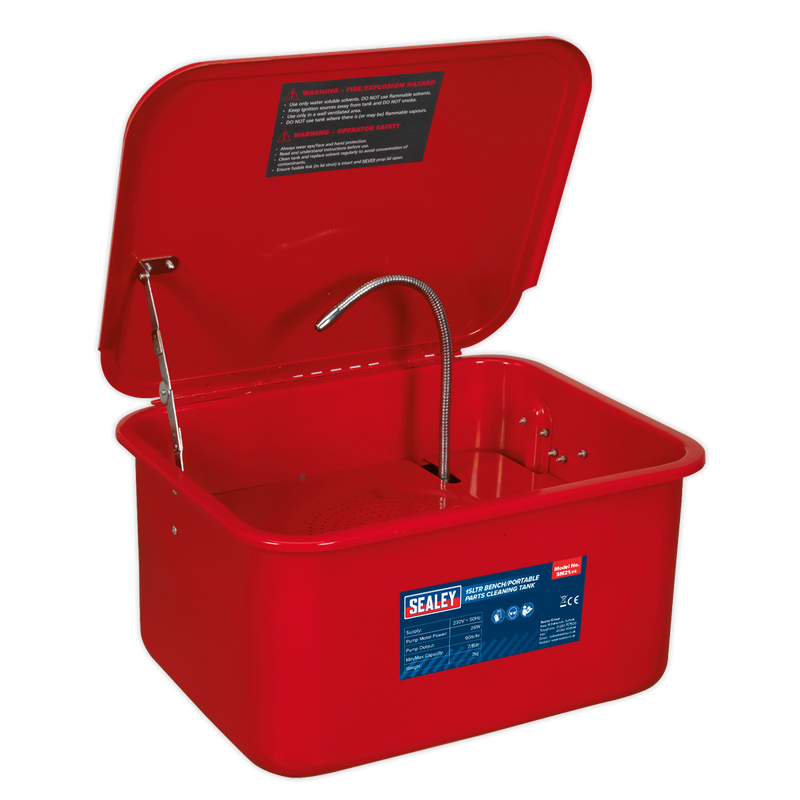 Sealey SM21 Bench/Portable Parts Washer 15L - additional view 3