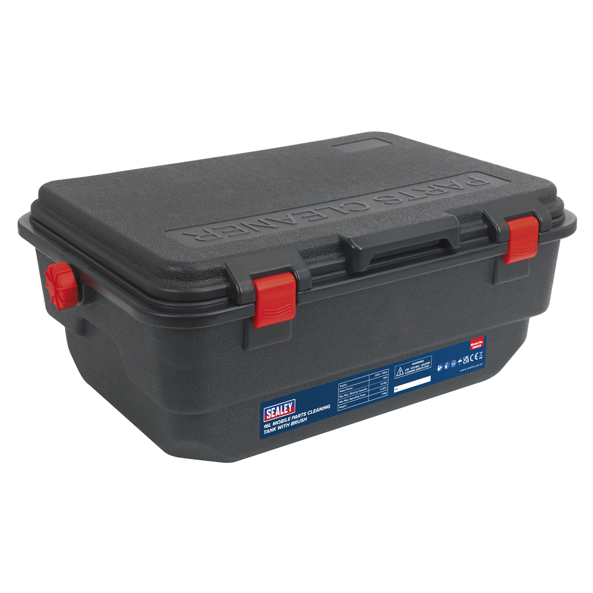 Sealey SM222 Mobile Parts Cleaning Tank with Brush 16L - additional view 5