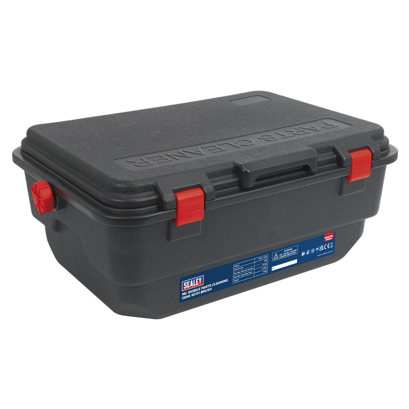 Sealey SM222 Mobile Parts Cleaning Tank with Brush 16L - additional view 5