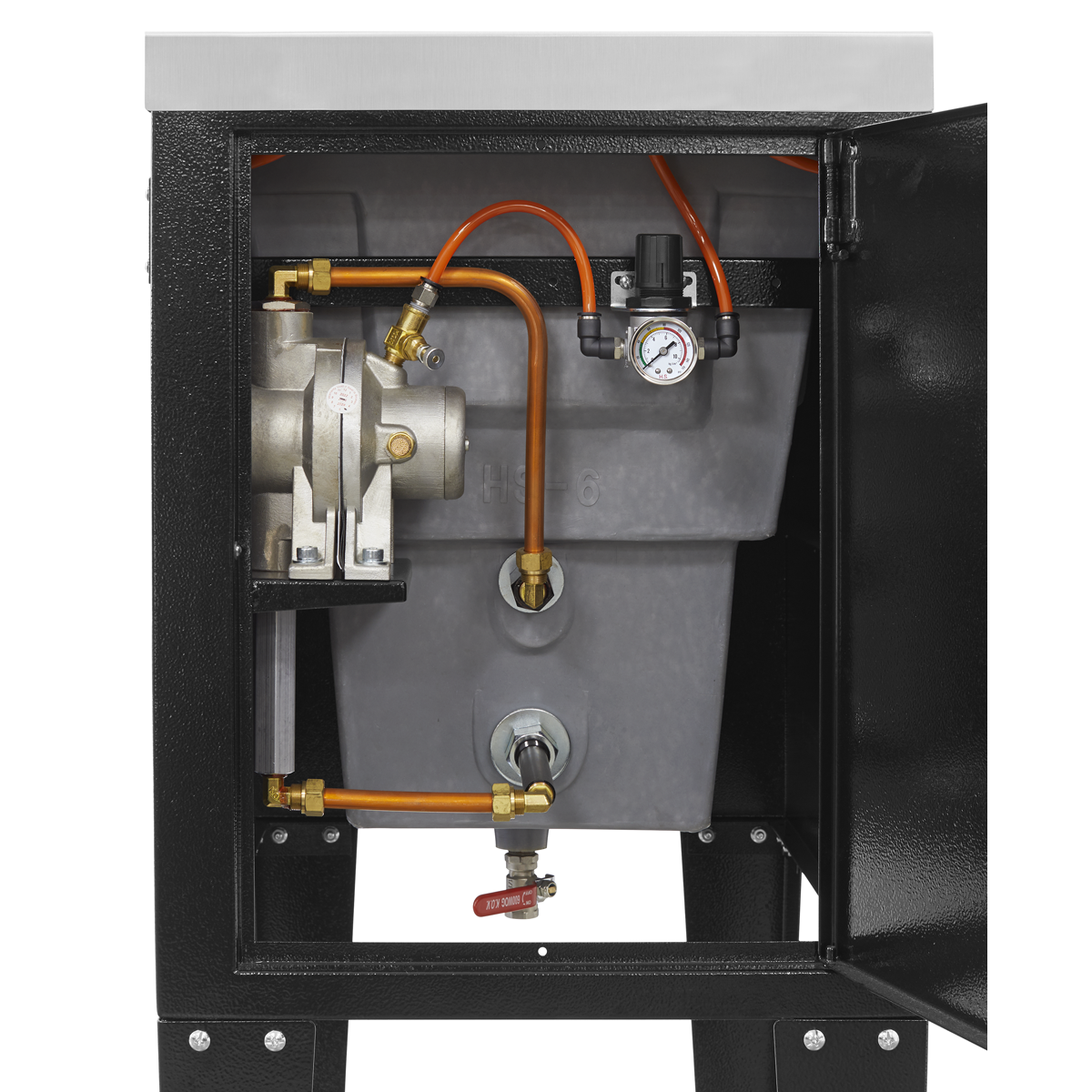 Sealey SM23P Premier Spray Gun Cleaning Tank 2 Gun Capacity - additional view 2