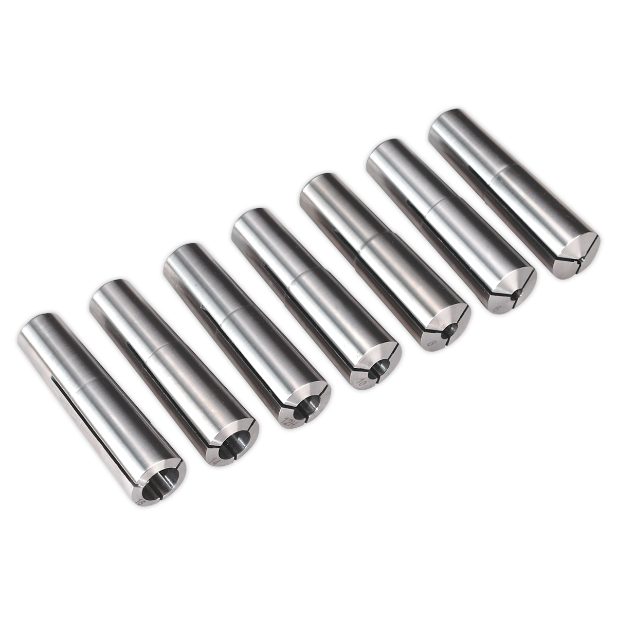 Sealey SM2502CSET Collet Set MT3-M12 4-16mm