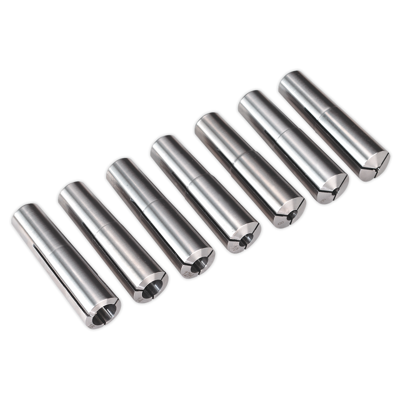 Sealey SM2502CSET Collet Set MT3-M12 4-16mm