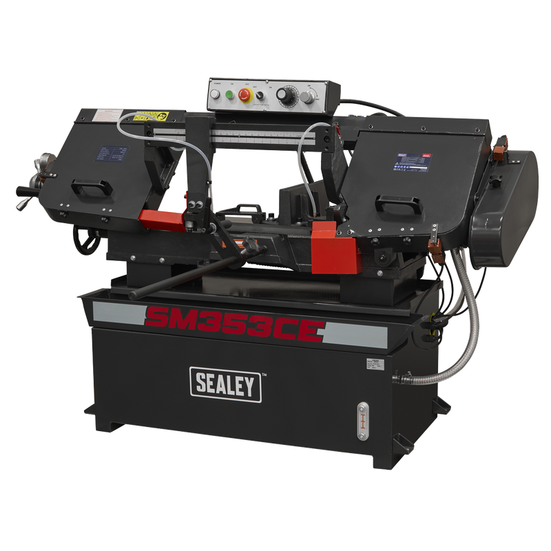 Sealey SM353CE Bandsaw 400mm Horizontal Hydraulic Arm