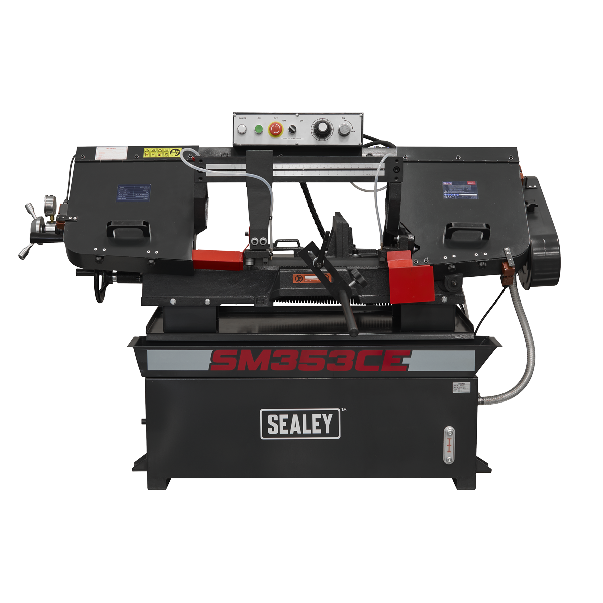 Sealey SM353CE Bandsaw 400mm Horizontal Hydraulic Arm - additional view 9