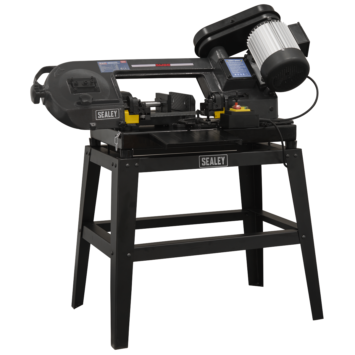 Sealey SM65 Metal Cutting Bandsaw 150mm 230V with Mitre & Quick Lock Vice - additional view 7
