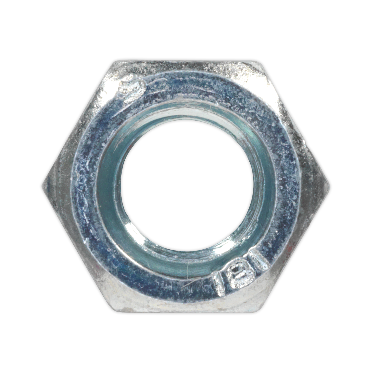 Sealey SN8 Zinc Plated Steel Nut M8, DIN 934 - Pack of 100 - additional view 3
