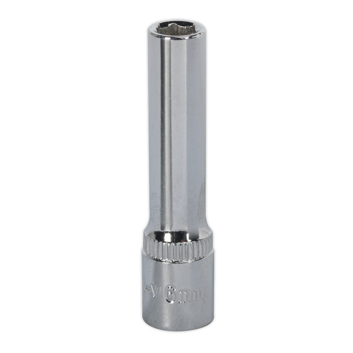 Sealey SP1406D Premier Fully Polished Deep Socket 1/4"Sq Drive 6mm