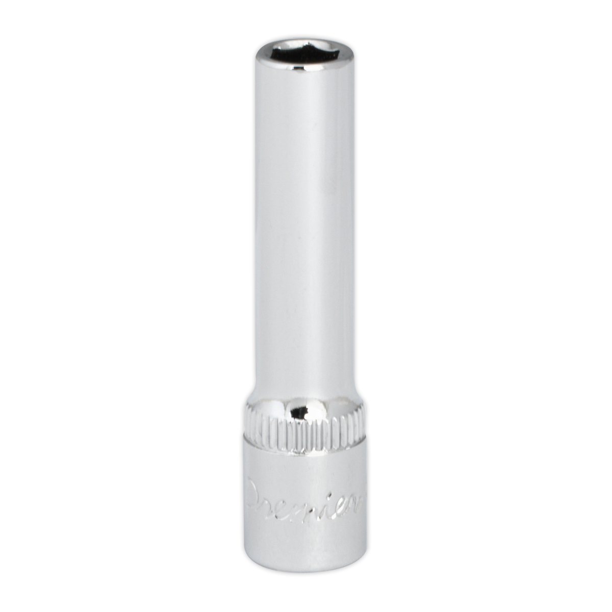 Sealey SP1406D Premier Fully Polished Deep Socket 1/4"Sq Drive 6mm - additional view 2