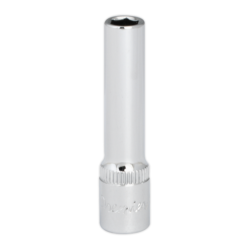 Sealey SP1406D Premier Fully Polished Deep Socket 1/4"Sq Drive 6mm - additional view 2