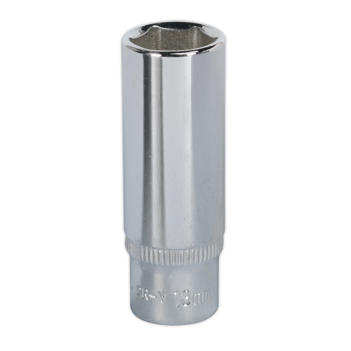 Sealey SP1413D Premier Fully Polished Deep Socket 1/4"Sq Drive 13mm