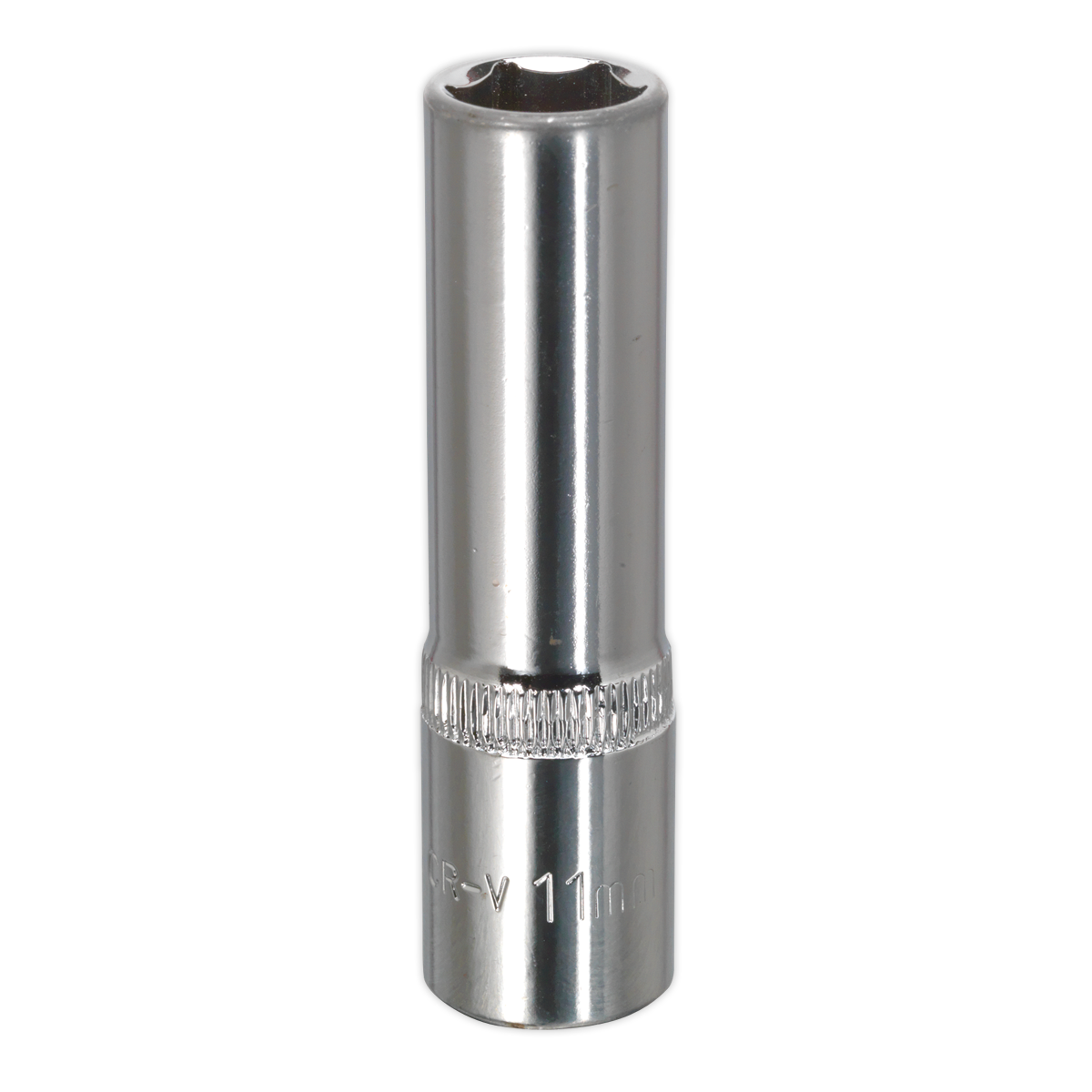 Sealey SP3811D Premier Fully Polished Deep Socket 3/8"Sq Drive 11mm