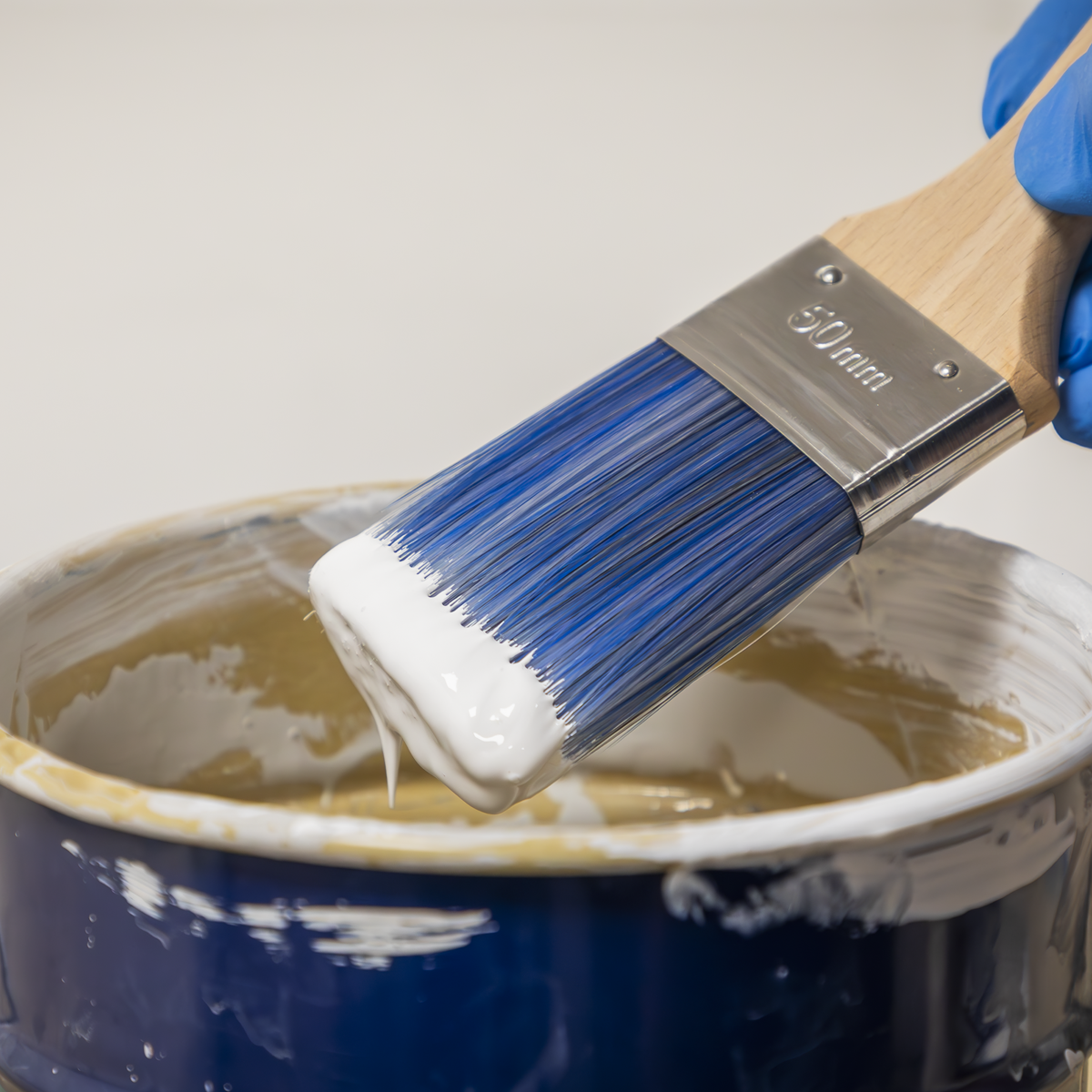 Sealey SPBR50 Wooden Handle Radiator Paint Brush 50mm - additional view 7