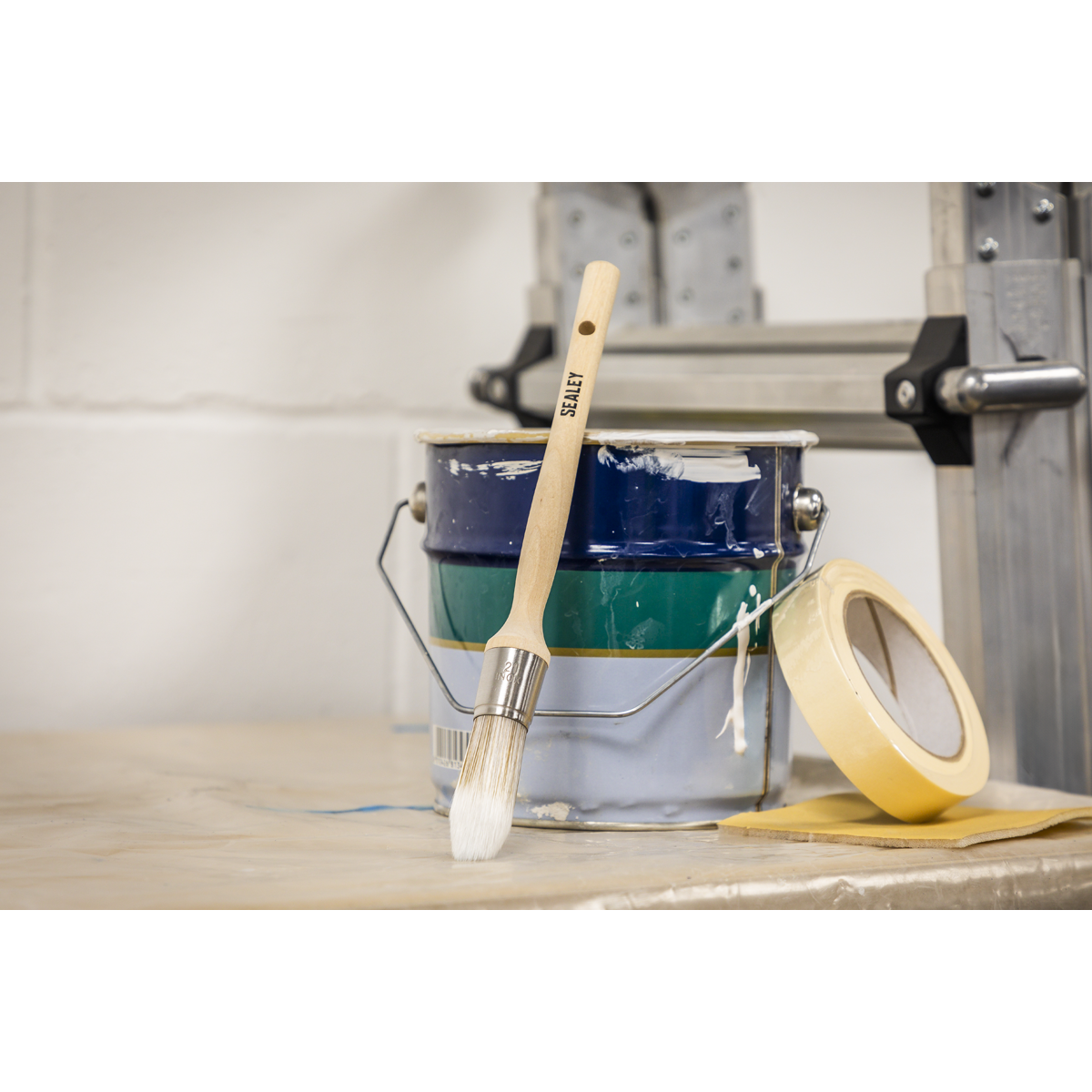 Sealey SPBS21R Round Sash Brush 21mm - additional view 2