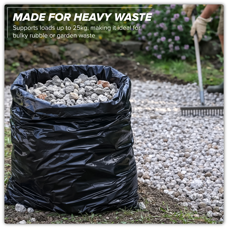 Sealey SRS20 Rubble Sacks 50L - Pack of 20 - additional view 6
