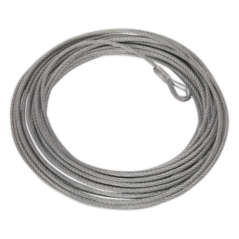 Sealey SRW5450.WR Wire Rope for SWR4300 & SRW5450 9.2mm x 26m