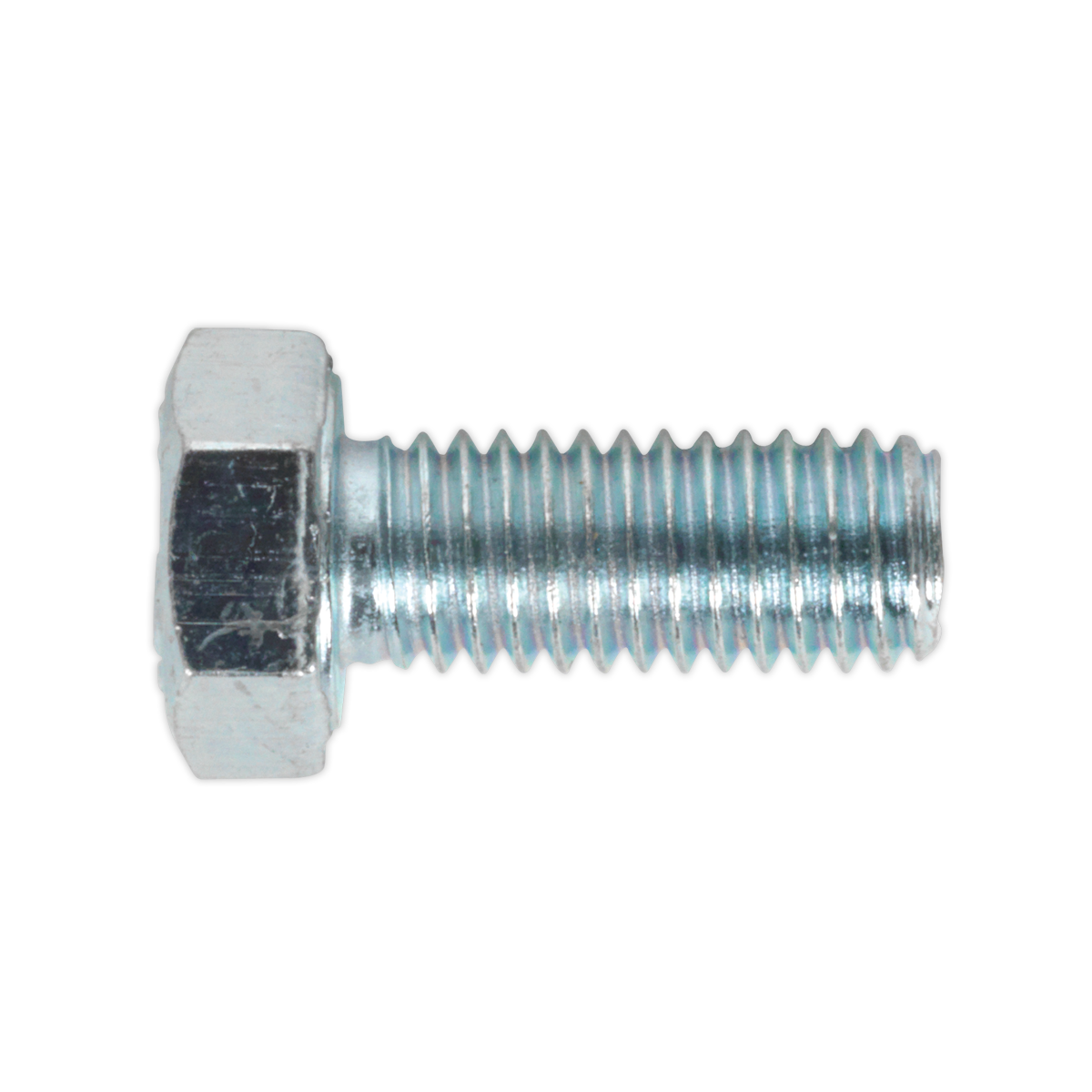 Sealey SS512 8.8 Zinc Plated HT Setscrew M5 x 12mm, DIN 933 - Pack of 50