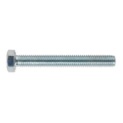 Sealey SS540 8.8 Zinc Plated HT Setscrew M5 x 40mm, DIN 933 - Pack of 50