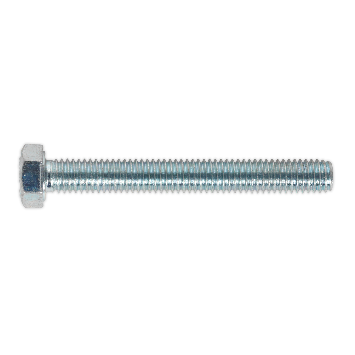 Sealey SS540 8.8 Zinc Plated HT Setscrew M5 x 40mm, DIN 933 - Pack of 50