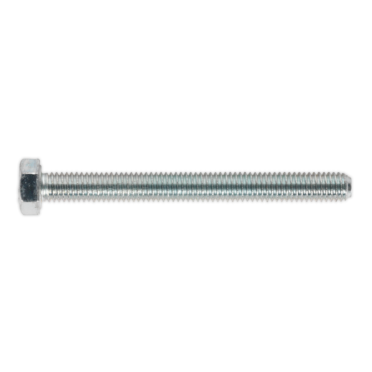 Sealey SS550 8.8 Zinc Plated HT Setscrew M5 x 50mm, DIN 933 - Pack of 50