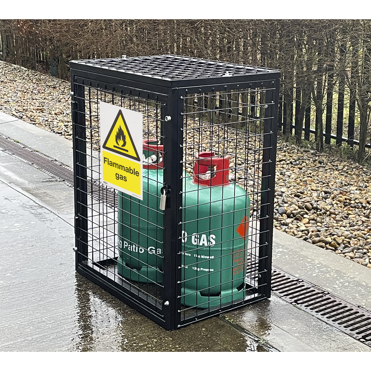 Sealey SS59P1 Worksafe® Flammable Gas Safety Sign - Rigid Plastic - additional view 5