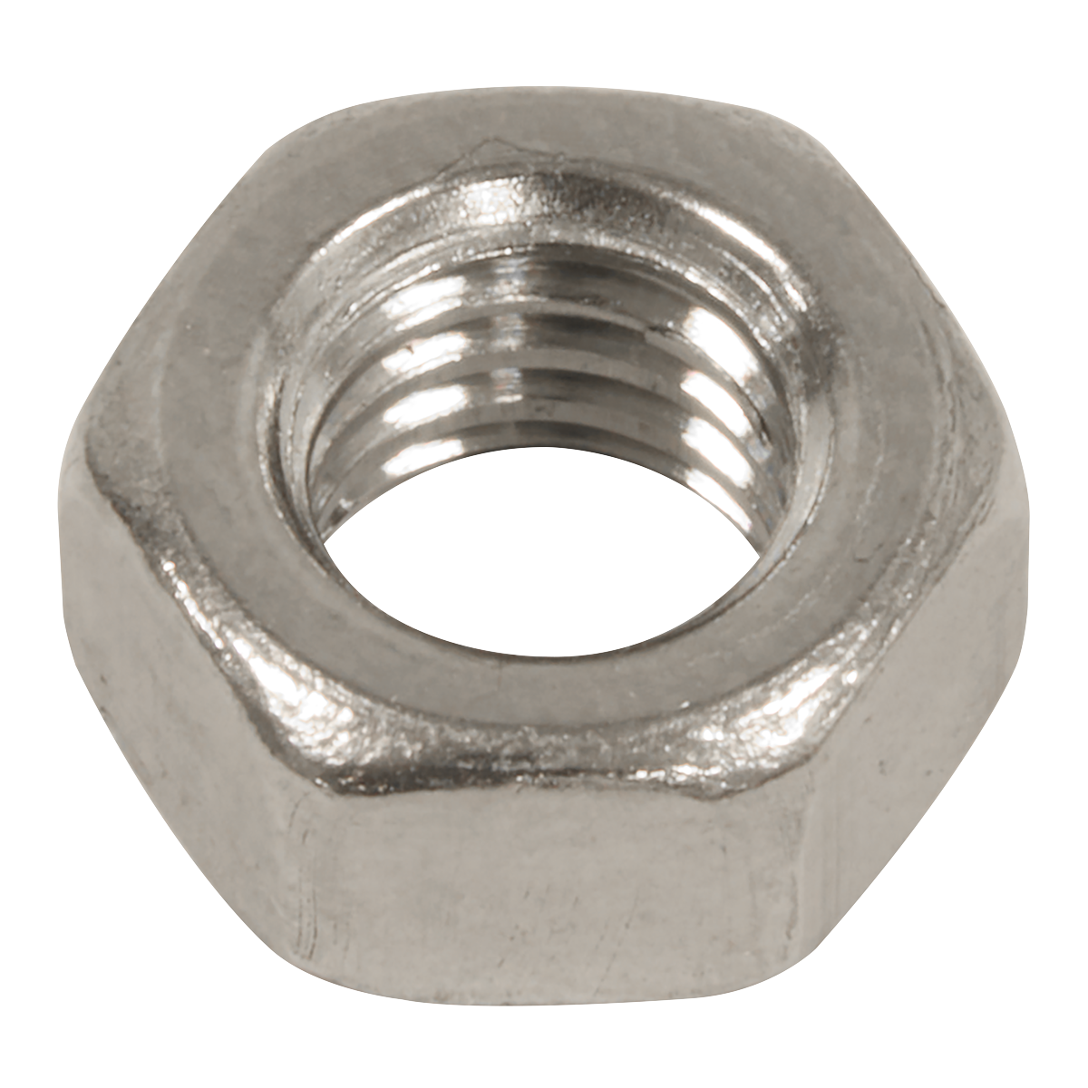Sealey SS5 Stainless Steel Nut M5 A2, DIN 934 - Pack of 100