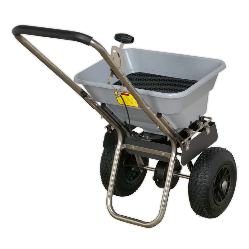 Sealey SSB37W Stainless Steel Broadcast Salt Spreader 37kg Walk Behind - additional view 3