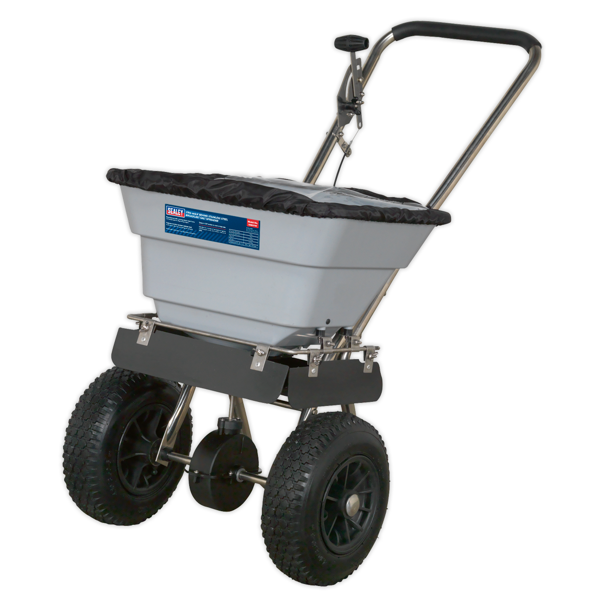 Sealey SSB37W Stainless Steel Broadcast Salt Spreader 37kg Walk Behind - additional view 4