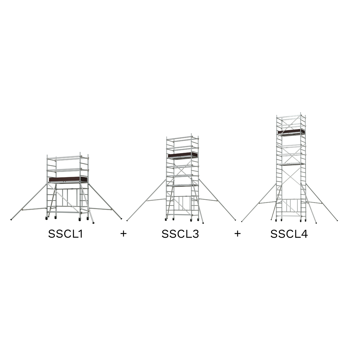 Sealey SSCL1 Platform Scaffold Tower Combo EN 1004 -1 - additional view 19