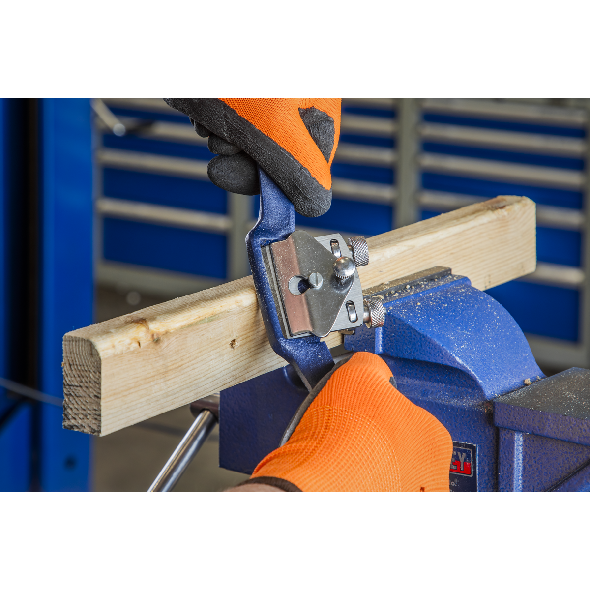 Sealey SSFS1 Spoke Shave Flat Sole 240mm - additional view 3