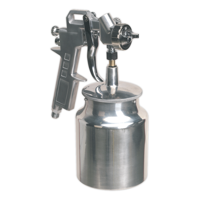 Sealey SSG2 General-Purpose Suction Feed Spray Gun 1.5mm Set-Up - additional view 3