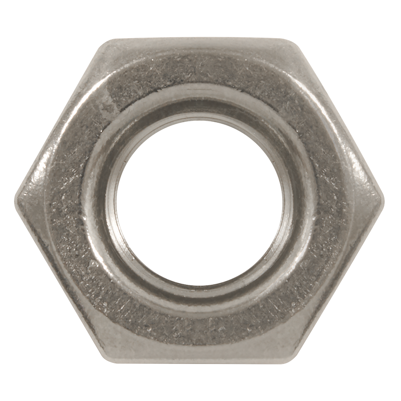 Sealey SSN10 Stainless Steel Nut M10 A2, DIN 934 - Pack of 50 - additional view 2