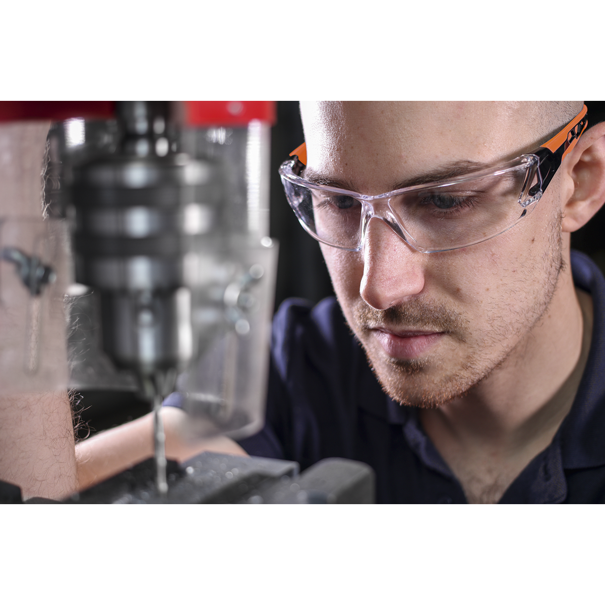Sealey SSP66 Worksafe® Safety Spectacles - Clear Lens - additional view 7