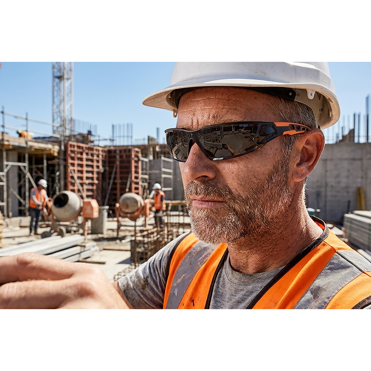 Sealey SSP67 Worksafe® Safety Spectacles - Anti-Glare Lens - additional view 3