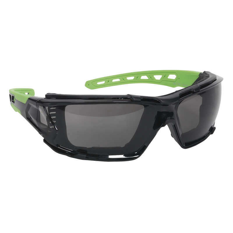 Sealey SSP69 Worksafe® Safety Spectacles with EVA Padding - Anti-Glare Lens