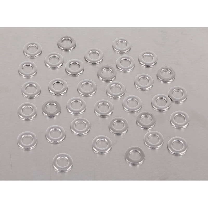 Sealey SSW6 Flat Washer Stainless Steel M6, DIN 125 - Pack of 100 - additional view 2