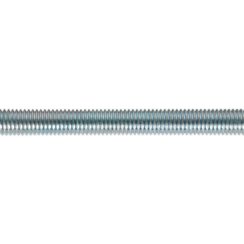 Sealey STUD10 Zinc Plated Threaded Rod M10 x 1m - Pack of 5