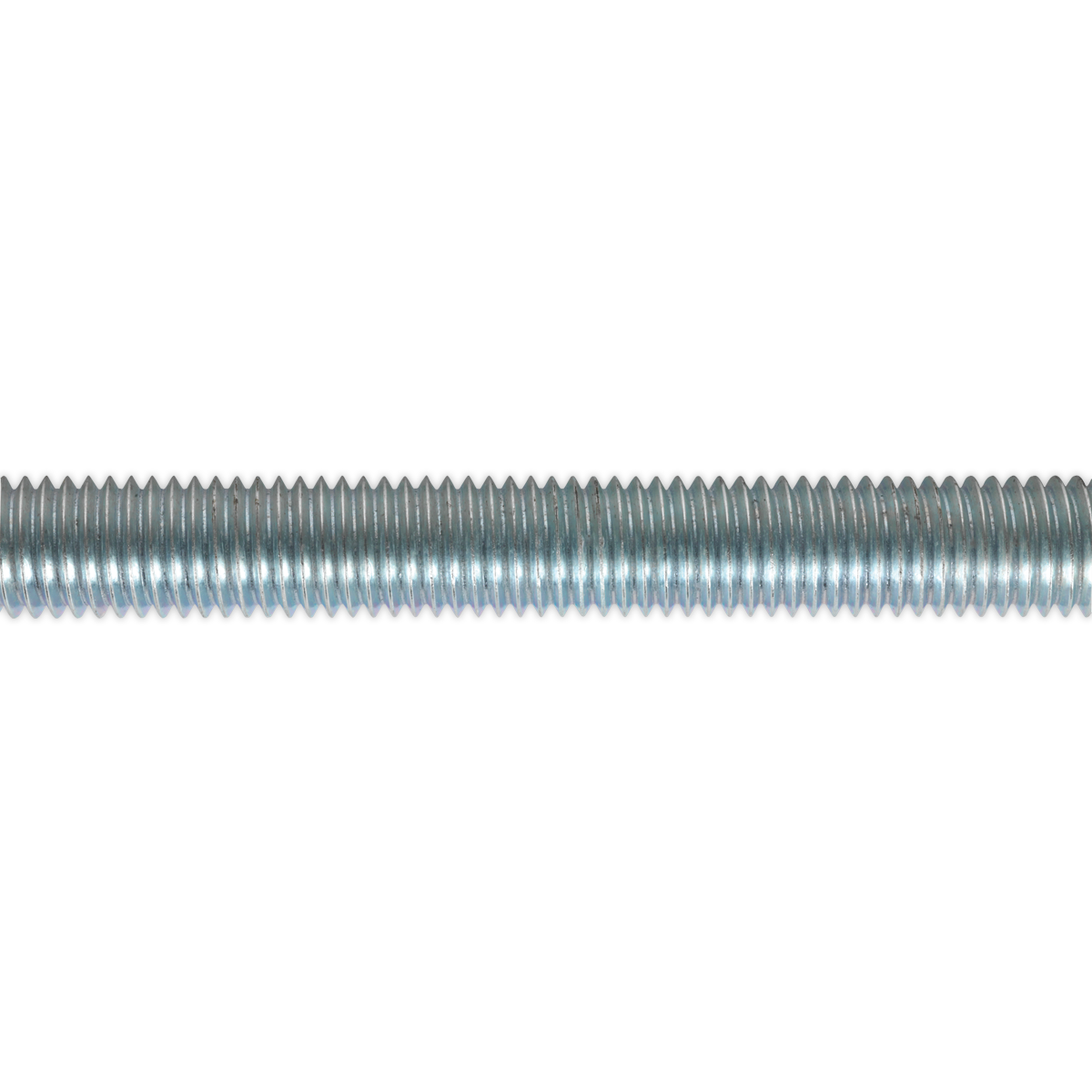 Sealey STUD12 Zinc Plated Threaded Rod M12 x 1m - Pack of 5