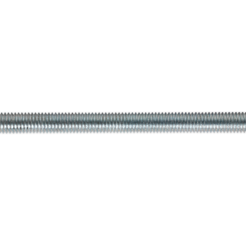 Sealey STUD8 Zinc Plated Threaded Rod M8 x 1m - Pack of 5