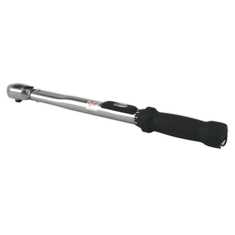 Sealey STW200 Premier Calibrated Locking Micrometer Style Torque Wrench 3/8"Sq Drive10-110Nm