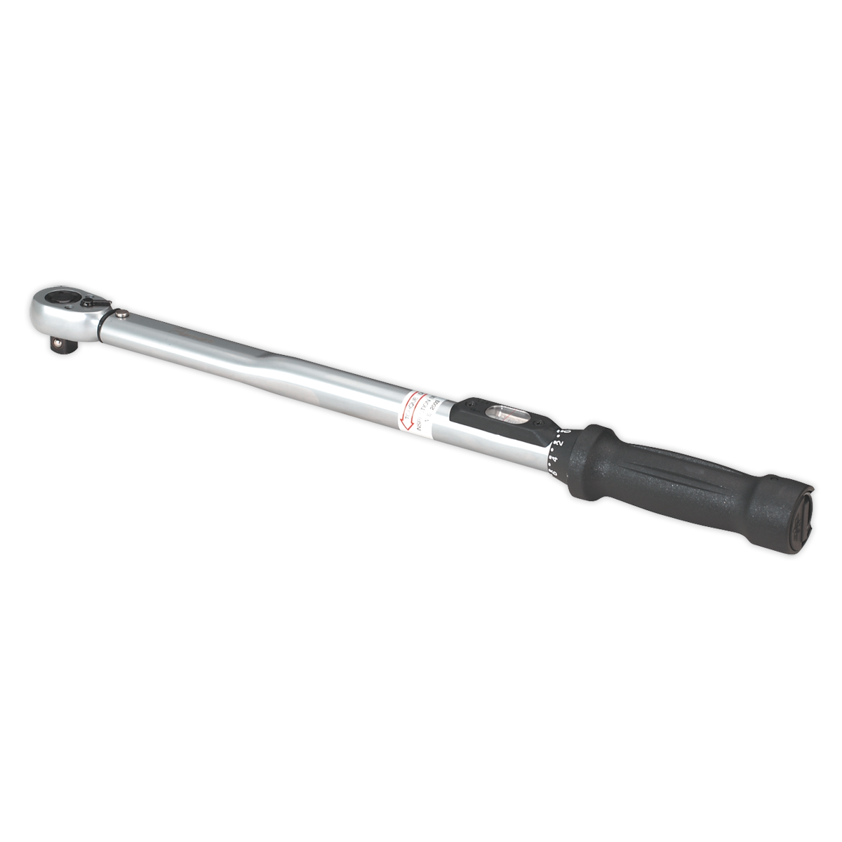 Sealey STW201 Premier Calibrated Locking Micrometer Style Torque Wrench 1/2"Sq Drive 40-210Nm