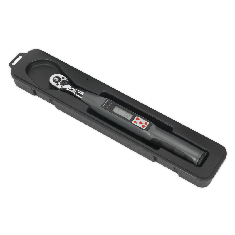 Sealey STW307 Premier Digital Torque Wrench Digital 3/8"Sq Drive 2-24Nm - additional view 7