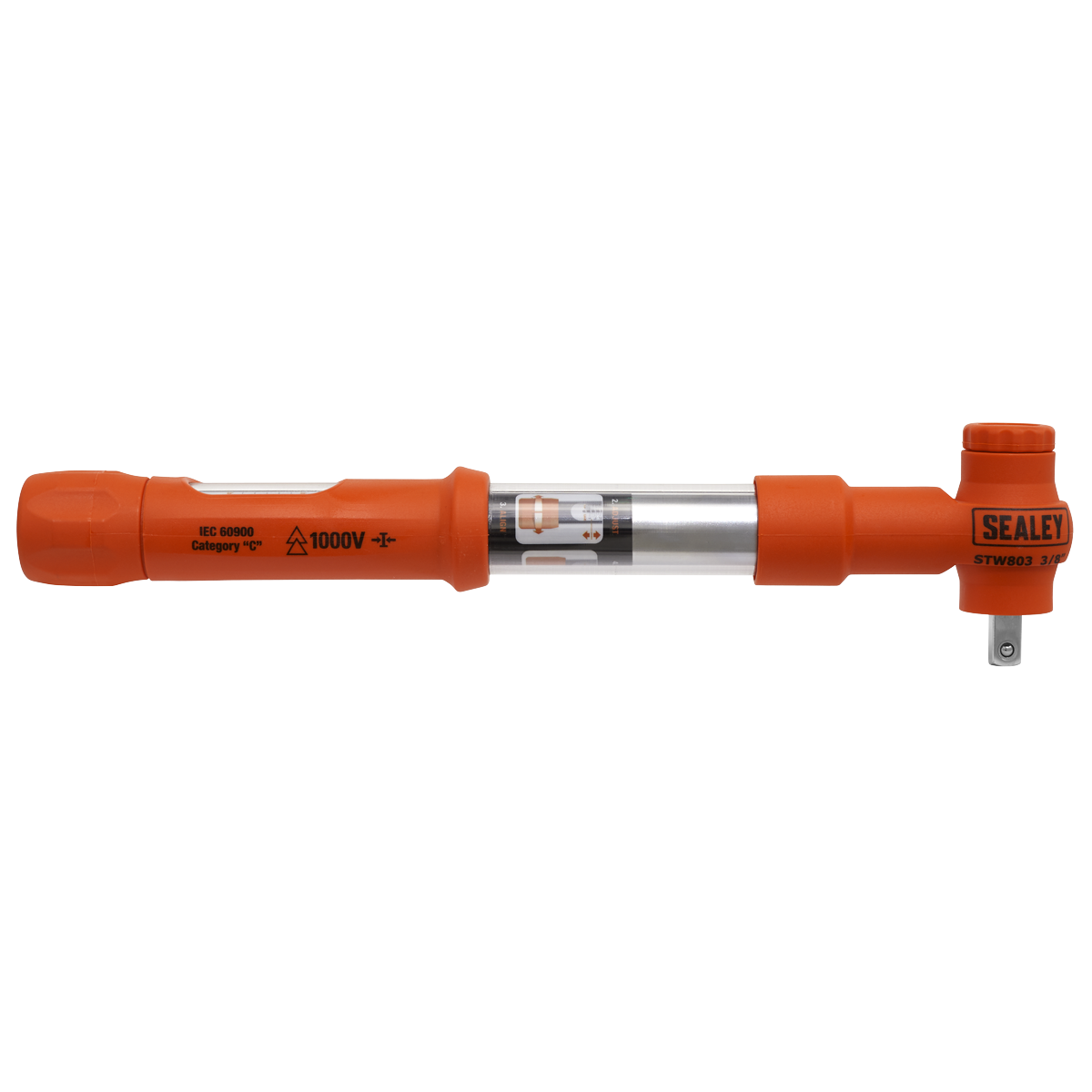 Sealey STW803 Premier Insulated Torque Wrench 3/8"Sq Drive 12-60Nm - additional view 9