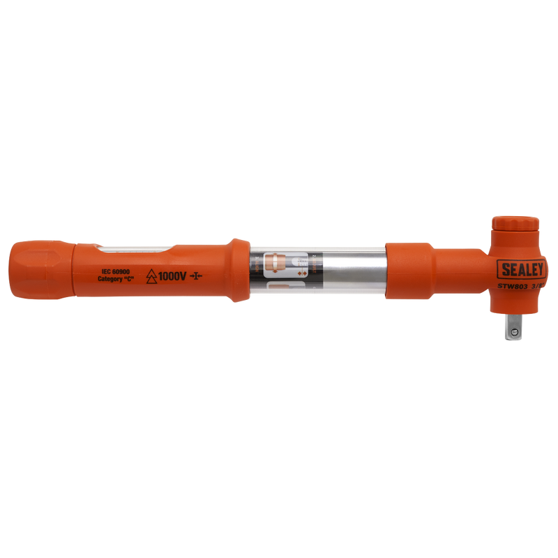 Sealey STW803 Premier Insulated Torque Wrench 3/8"Sq Drive 12-60Nm - additional view 9