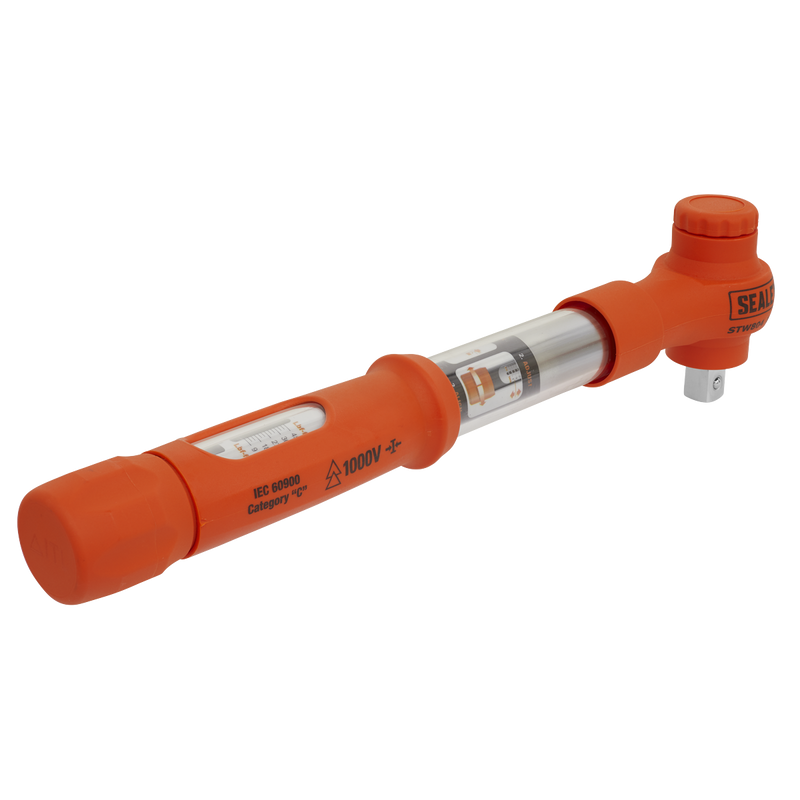 Sealey STW804 Premier Insulated Torque Wrench 1/2"Sq Drive 12-60Nm - additional view 2