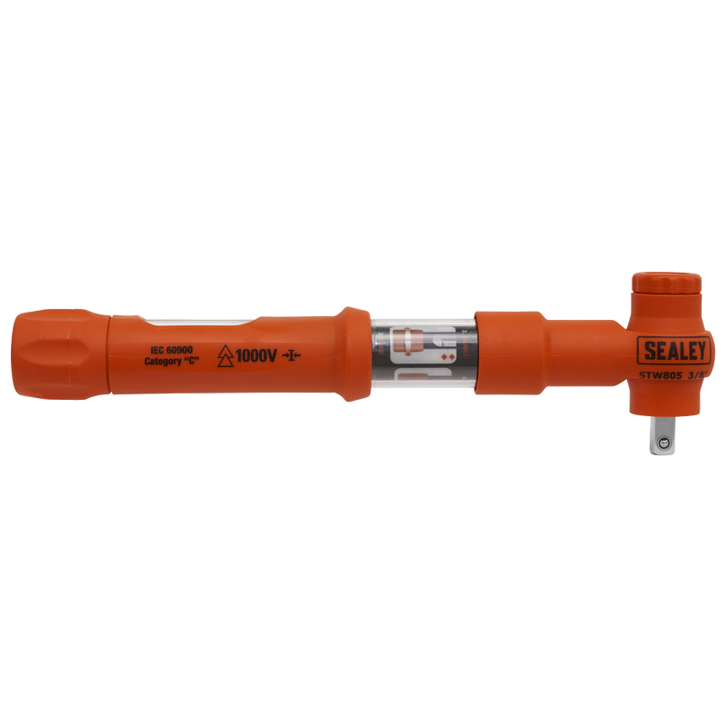 Sealey STW805 Premier Insulated Torque Wrench 3/8"Sq Drive 5-25Nm - additional view 4