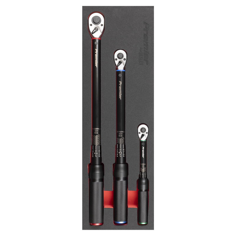 Sealey STW900SETB Torque Wrench Micrometer 3pc Set - Premier Black - additional view 5