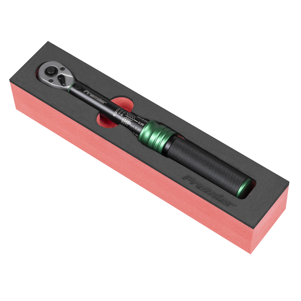 Sealey STW901B Premier Black Calibrated Micrometer Torque Wrench 1/4"Sq Drive 5-25Nm - additional view 7