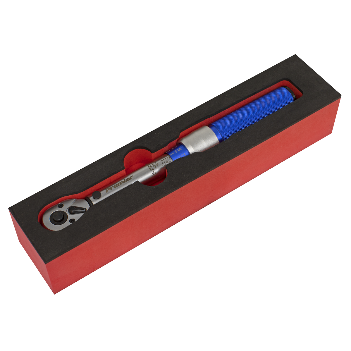 Sealey STW902 Premier Calibrated Micrometer Torque Wrench 3/8"Sq Drive 5-25Nm - additional view 2
